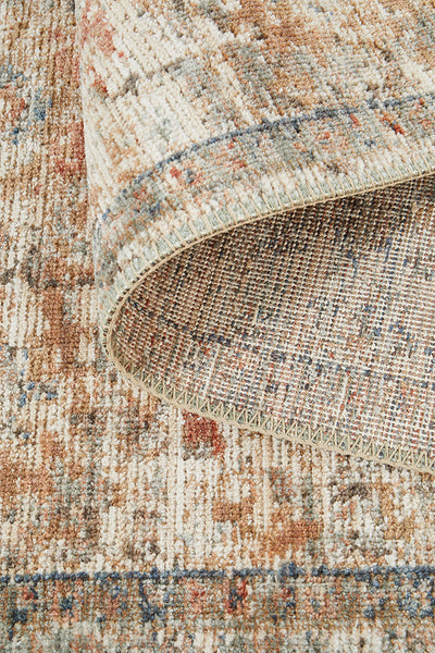 Charm Inspired Vintage Rosetta Grey Runner Rug