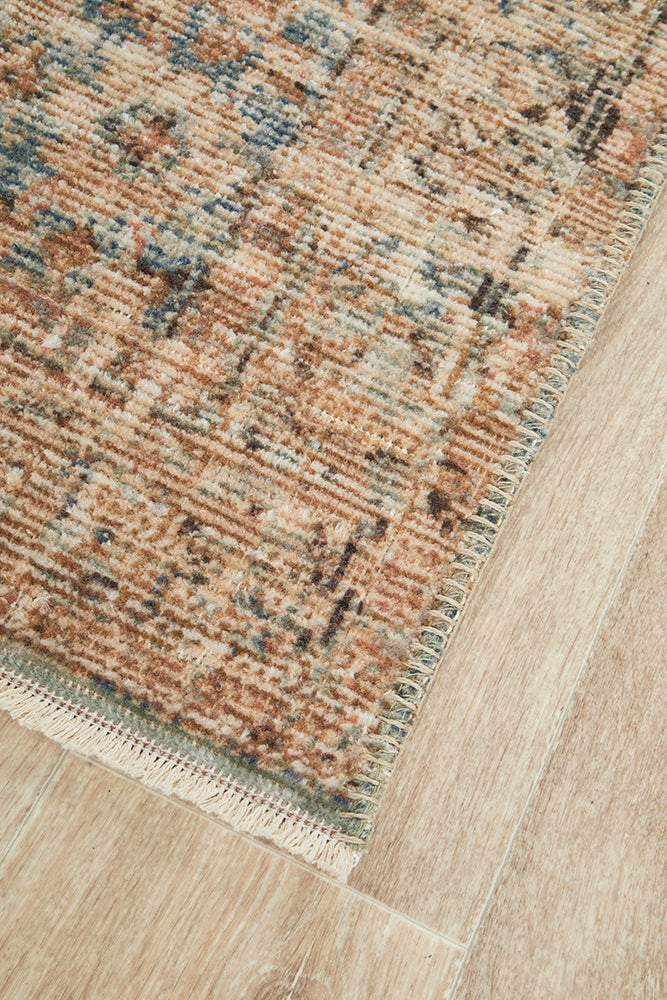 Charm Inspired Vintage Alexandria Ocean Runner Rug