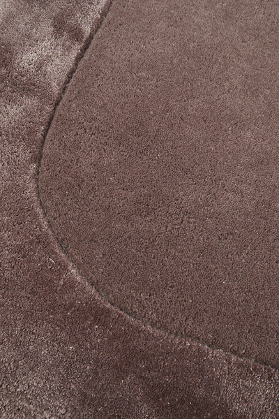 Charleston Grape Wool Rich Runner Rug