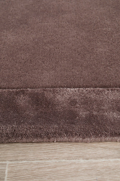 Charleston Grape Wool Rich Rug
