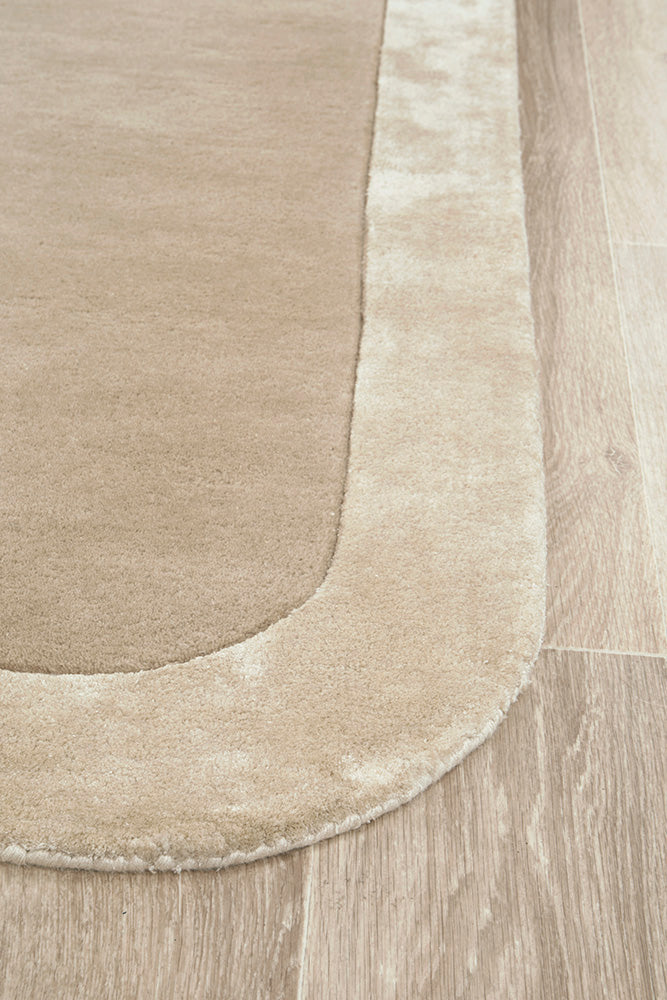 Charleston Husk Wool Rich Runner Rug