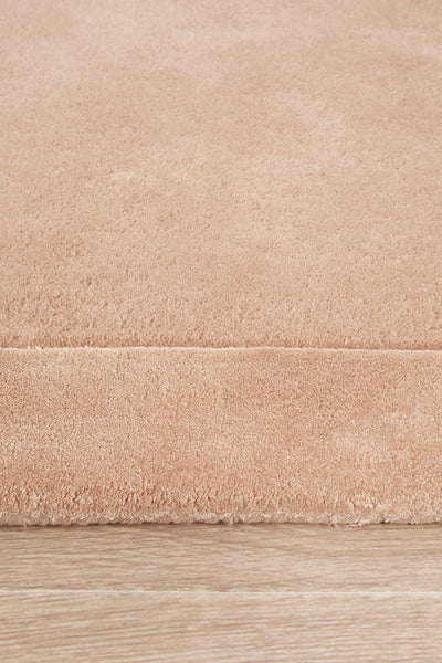 Charleston Nude Wool Rich Runner Rug