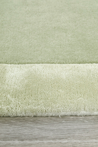 Charleston Green Wool Rich Rug