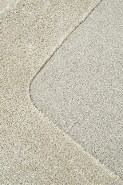 Charleston Silver Wool Rich Runner Rug