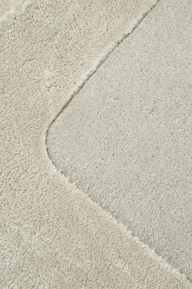 Charleston Silver Wool Rich Runner Rug