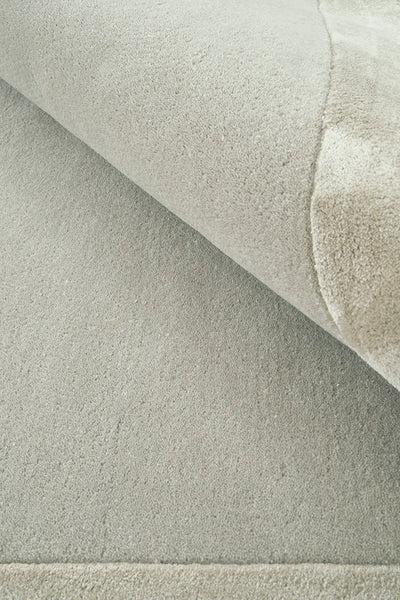 Charleston Silver Wool Rich Runner Rug