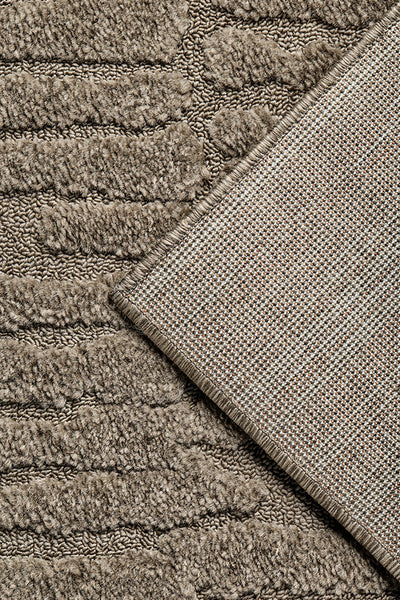 Comfina Ozzy Aliya Mocha Runner Rug