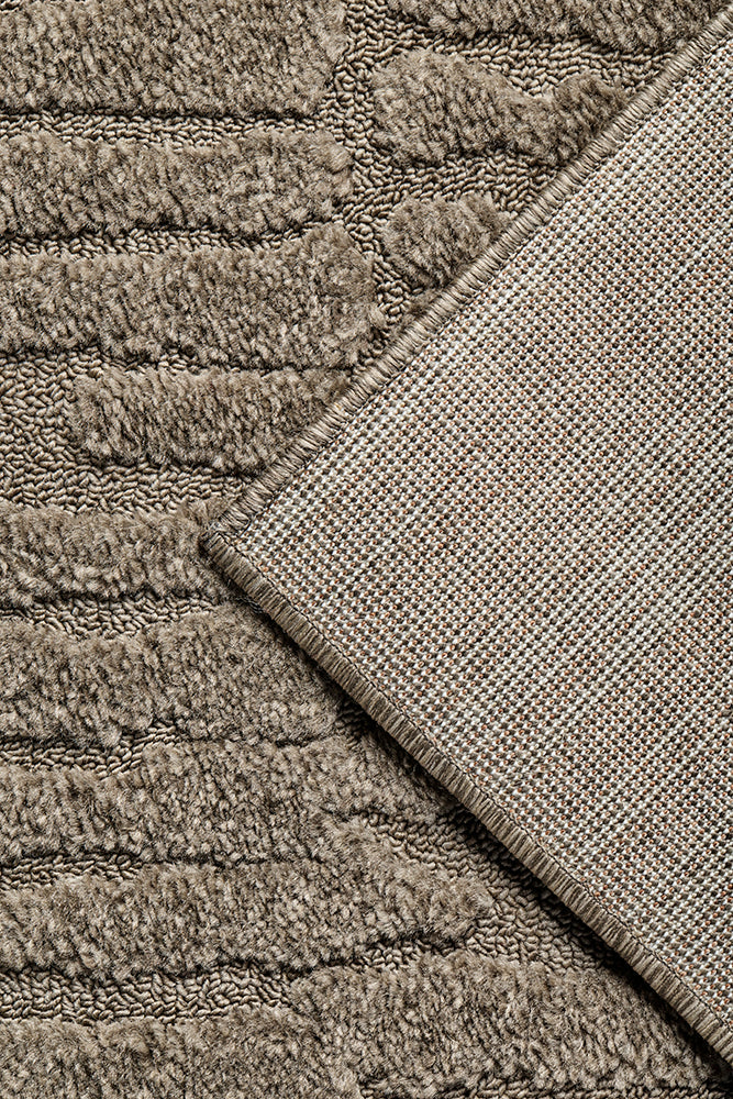 Comfina Ozzy Aliya Mocha Runner Rug
