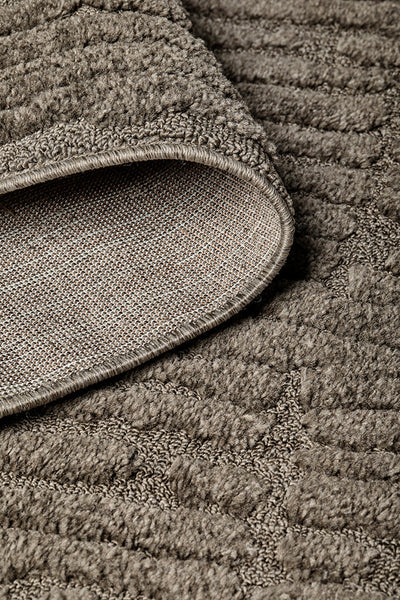 Comfina Ozzy Aliya Mocha Runner Rug