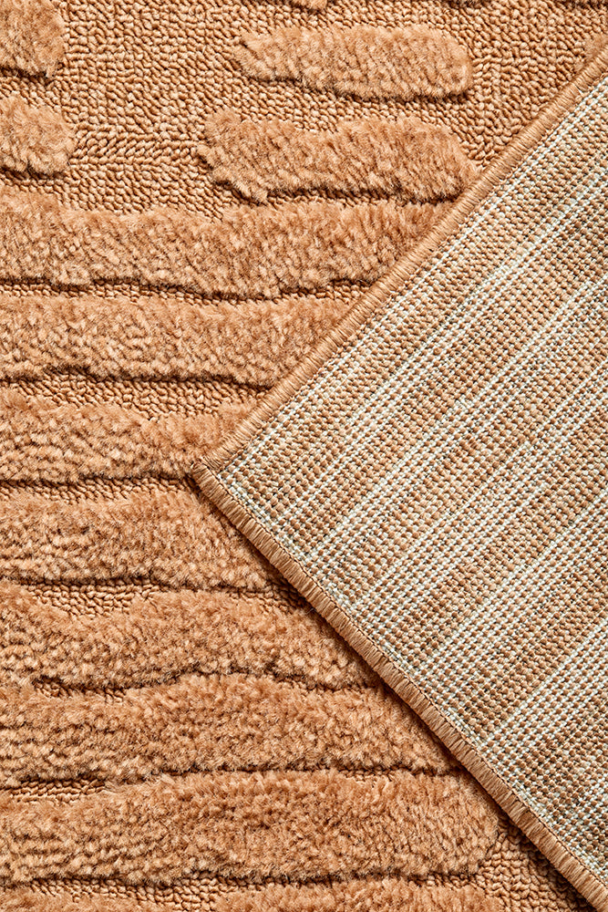 Comfina Ozzy Aliya Rust Rug