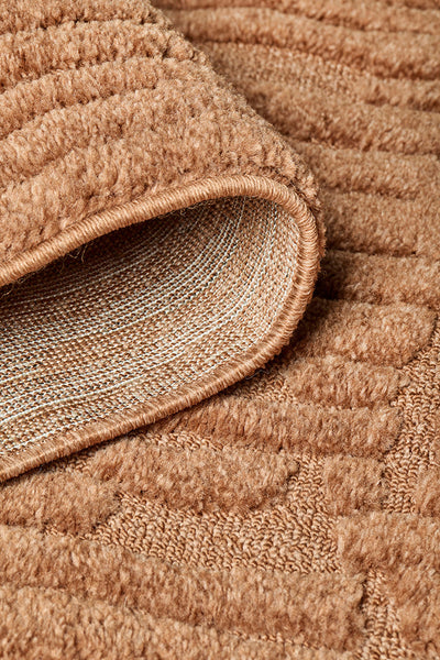 Comfina Ozzy Aliya Rust Rug
