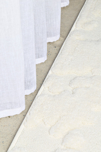 Comfina Alexander Nyla White Runner Rug
