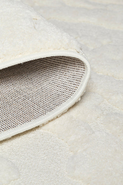 Comfina Alexander Nyla White Runner Rug