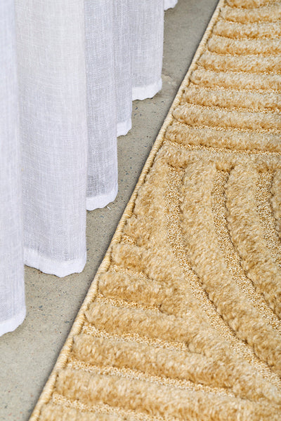 Comfina Florence Zina Gold Runner Rug