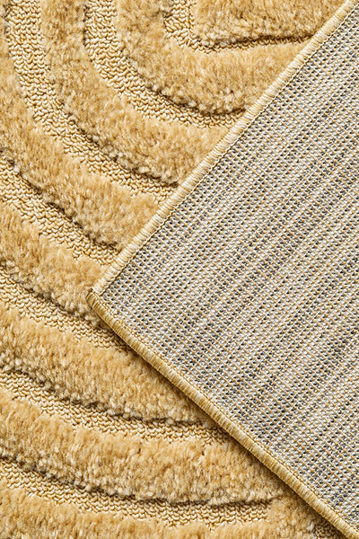 Comfina Florence Zina Gold Runner Rug