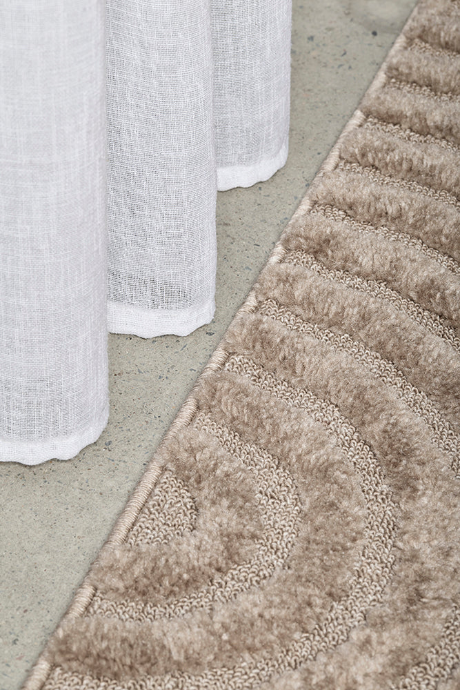 Comfina Florence Zina Latte Runner Rug