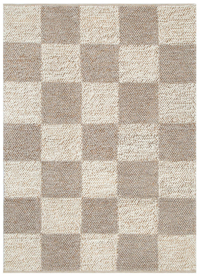 Hamilton Check Beige Ivory Jute and Wool Rug, Rugs Online Rugs Sydney Australia, www.rugsonlinerugs.com.au
