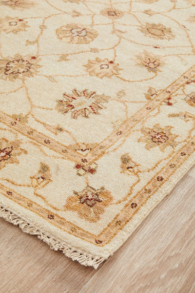 Handmade Indian Chobi Wool Runner Rug 293X80CM, Rugs Online Rugs Sydney Australia, www.rugsonlinerugs.com.au