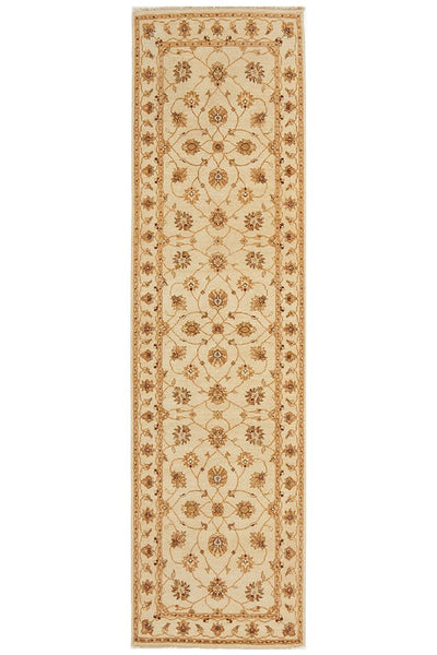 Handmade Indian Chobi Wool Runner Rug 293X80CM, Rugs Online Rugs Sydney Australia, www.rugsonlinerugs.com.au