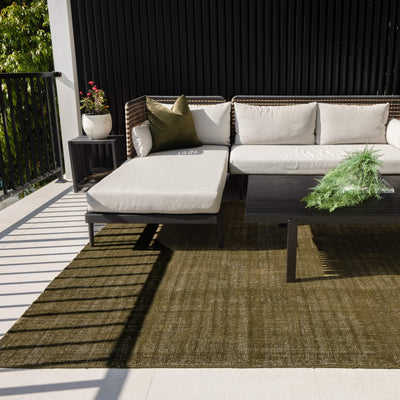 Hayat Loom Olive Green Indoor Outdoor Rug, Rugs Online Rugs Sydney Australia, www.rugsonlinerugs.com.au