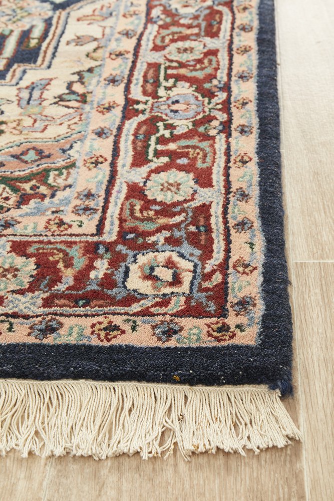 Handmade Fine Garden Design Jaipur Wool Rug 180X120CM