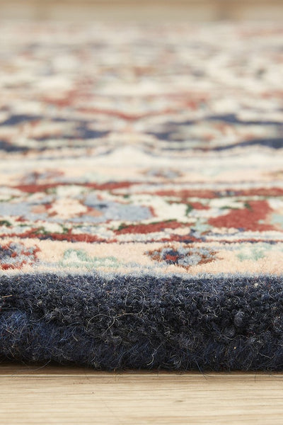 Handmade Fine Garden Design Jaipur Wool Rug 180X120CM