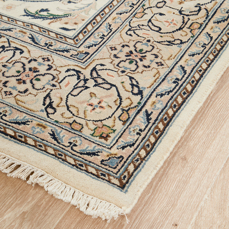 Nain Indian Garden Handmade Wool 50 Rug 248X172CM