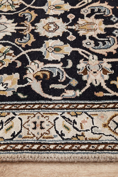 Indian Naein 9046 Navy 593x76cm