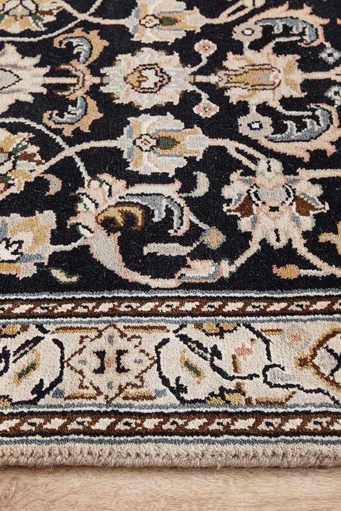 Indian Naein 9046 Navy 593x76cm