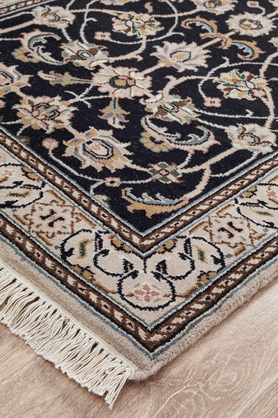 Indian Naein 9051 Navy 503x76cm
