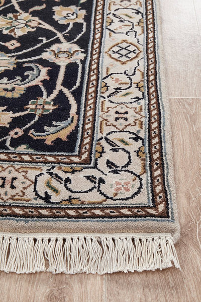 Indian Naein 9051 Navy 503x76cm