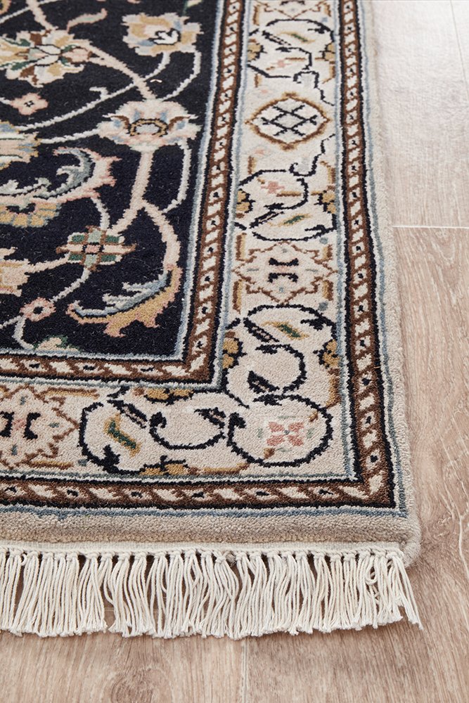 Indian Naein 9051 Navy 503x76cm