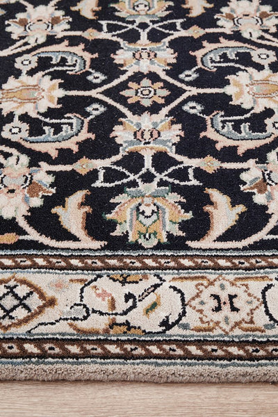Indian Naein 9052 Navy 501x77cm