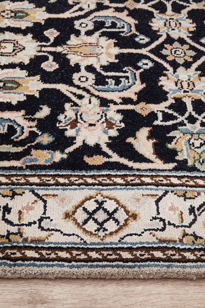 Indian Naein 9053 Navy 490x77cm