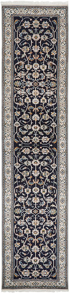 Indian Naein 9060 Navy 391x77cm