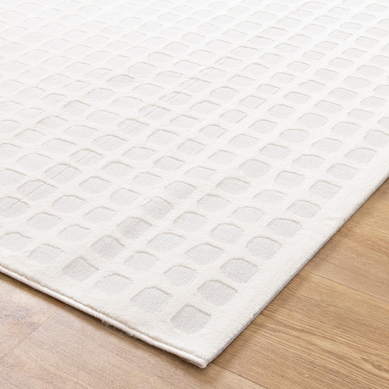 Jackson Geometric Shapes Cream Grey Rug