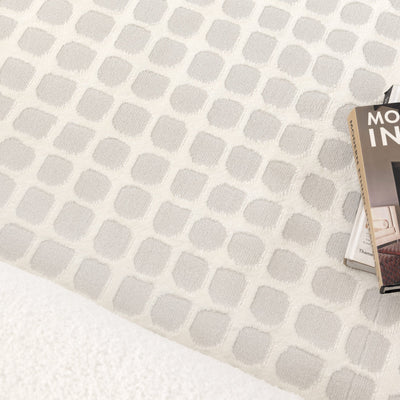 Jackson Geometric Shapes Cream Grey Rug