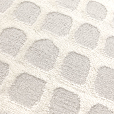 Jackson Geometric Shapes Cream Grey Rug