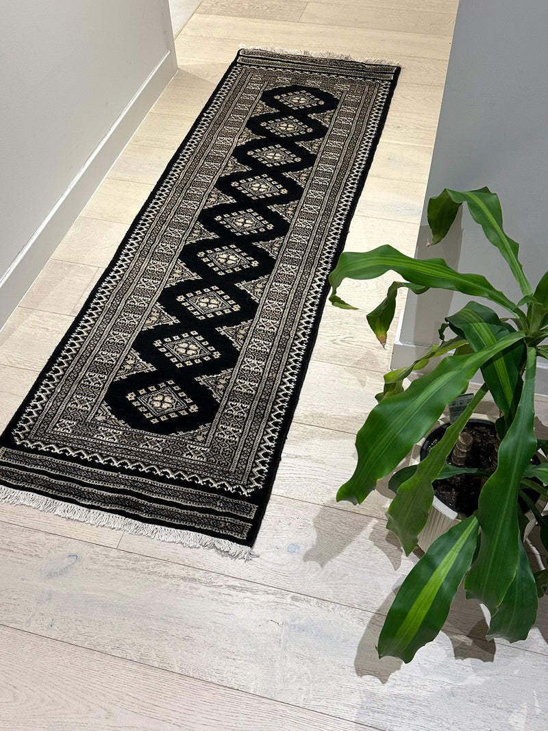 Jaldar Geometric Handmade Fine Wool Runner Rug (600-567) 191x61cm, Rugs Online Rugs Sydney Australia, www.rugsonlinerugs.com.au
