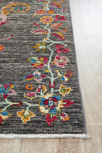 Chobi Handmade Fine Veg Dye Wool Rug 236x162CM