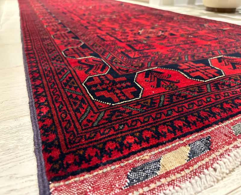 Kamyab Afghan Fine Handmade Tribal Wool Runner Rug (550-2088) 504X80cm, Rugs Online Rugs Sydney Australia, www.rugsonlinerugs.com.au