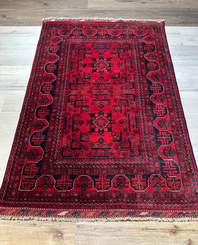Kamyab Afghan Fine Tribal Wool Rug (550-2124) 156X104CM, Rugs Online Rugs Sydney Australia, www.rugsonlinerugs.com.au