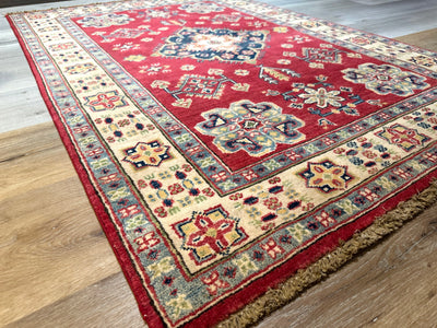 Kazak Tribal Handmade Veggie Dye Rug (550-2067) 175x120cm