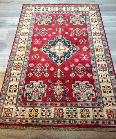 Kazak Tribal Handmade Veggie Dye Rug (550-2067) 175x120cm