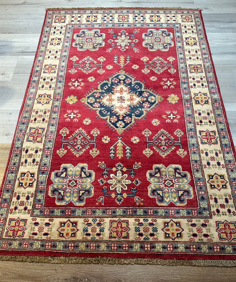 Kazak Tribal Handmade Veggie Dye Rug (550-2067) 175x120cm