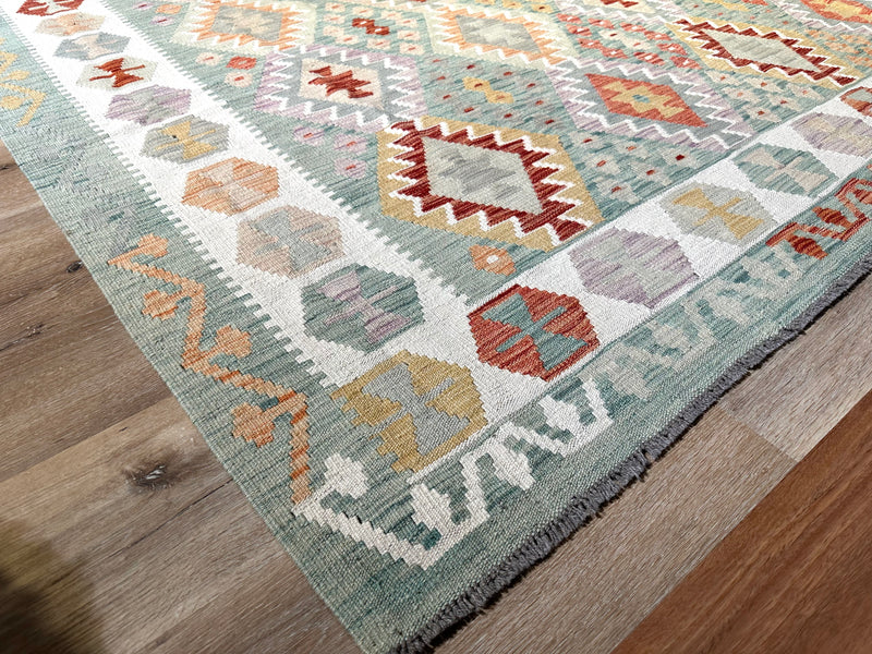 Kilim Chobi Handmade Multi Wool Rug (STK550-2093) 295X217CM, Rugs Online Rugs Sydney Australia, www.rugsonlinerugs.com.au