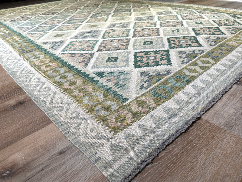 Kilim Chobi Handmade Multi Wool Rug (STK550-2101) 290X201CM, Rugs Online Rugs Sydney Australia, www.rugsonlinerugs.com.au