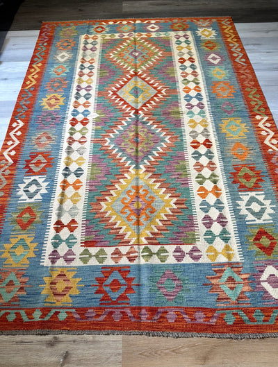 Kilim Chobi Handmade Multi Wool Rug (STK550-2105) 250X172CM