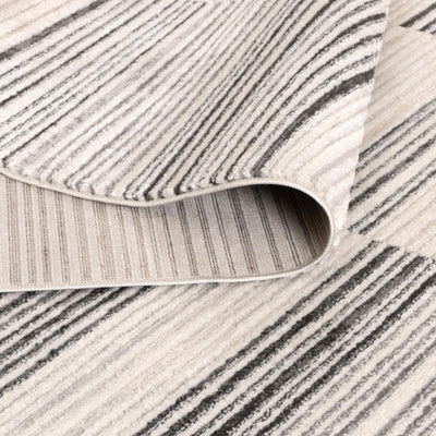 Eliza Lines Grey Rug