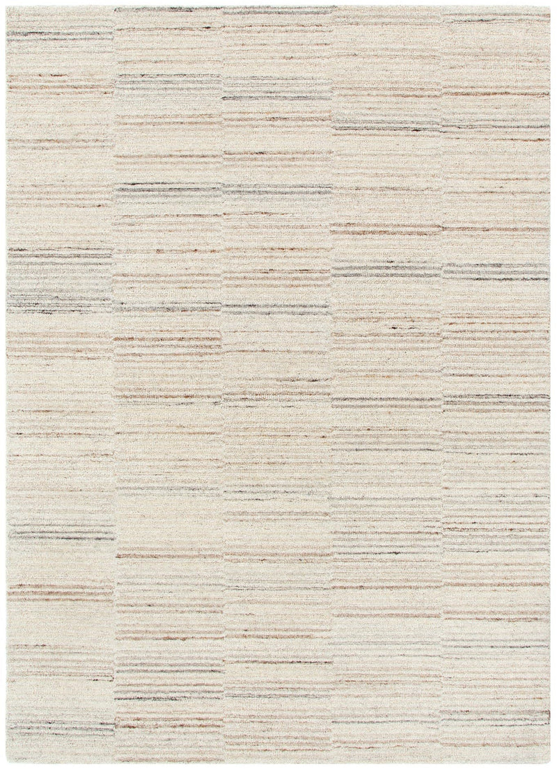 Montrose Coastal Linear Natural Wool Rug